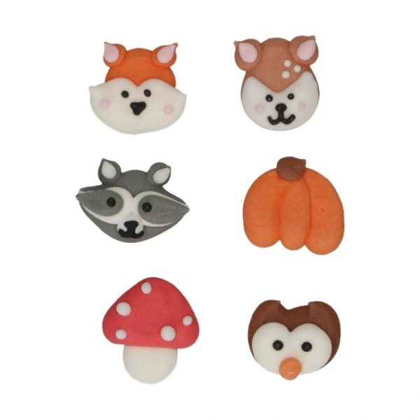 Sugar Decorations - Forest Animals